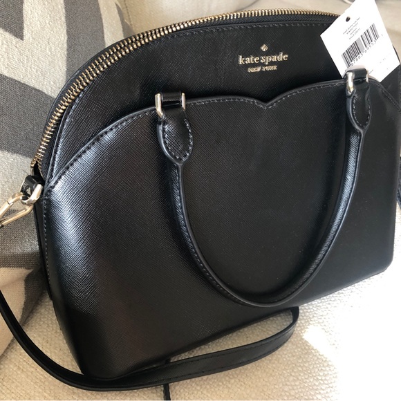 payton medium dome satchel BLACK - Picture 5 of 12